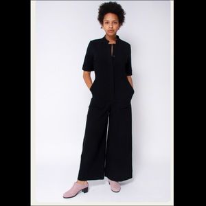 Bhoomki | Rosie Straight Jumpsuit, Black